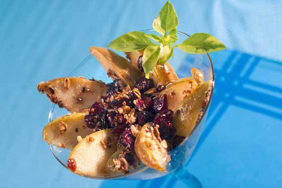 Postre de Manzana y Pera