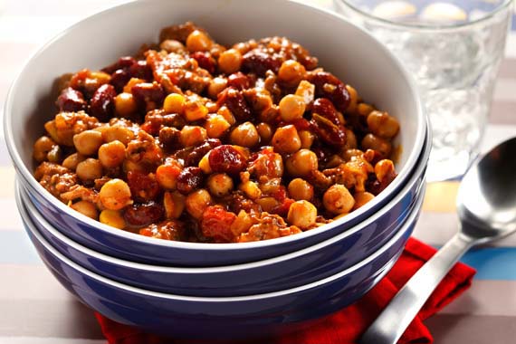 Chili Con Carne recipe made with canola oil