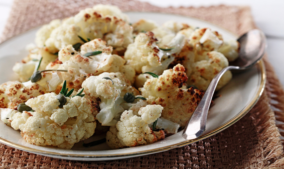 Roasted Cauliflower recipe made with canola oil by Guadalupe García de León 
