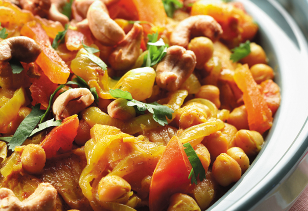 Apricot Chicken Tagine recipe made with canola oil by Dr. Richard Collins