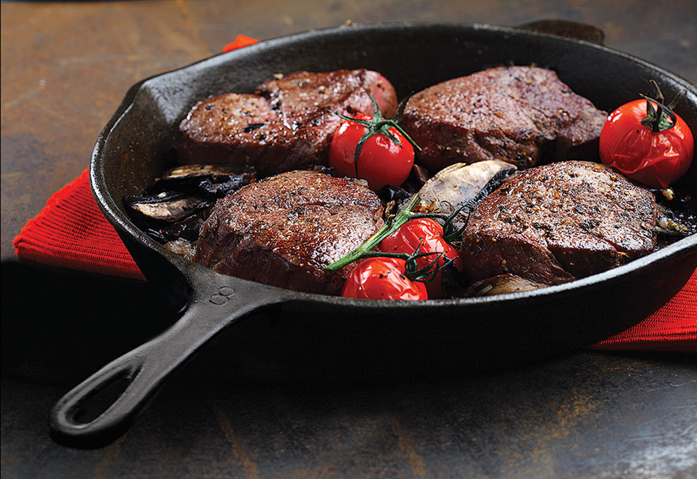 Beef Tenderloin with Balsamic Coffee Sauce