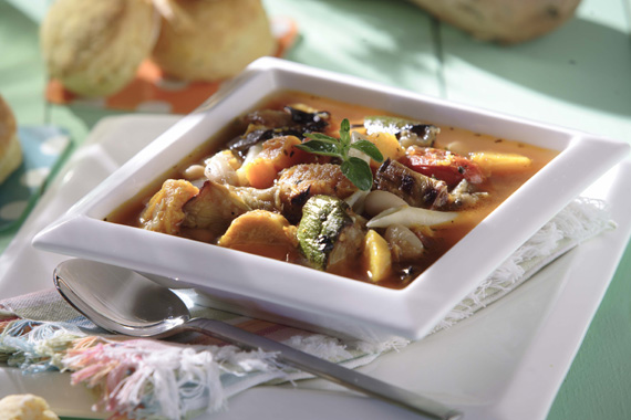 Roasted Vegetable Minestrone
