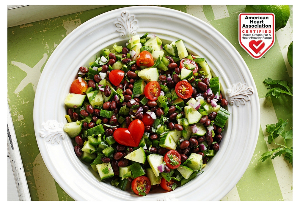 Cucumber and Black Bean Salsa Salad