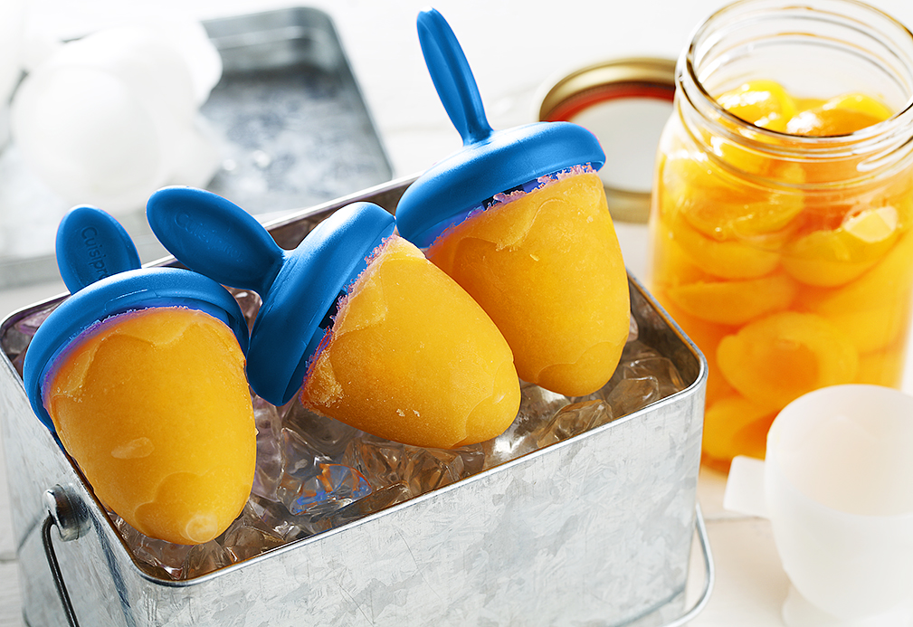 Apricot Sorbet made with canola oil