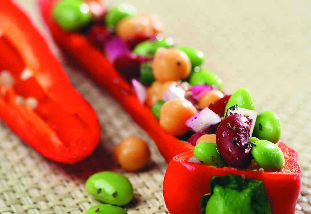 Sweet and Sour Bean Salad