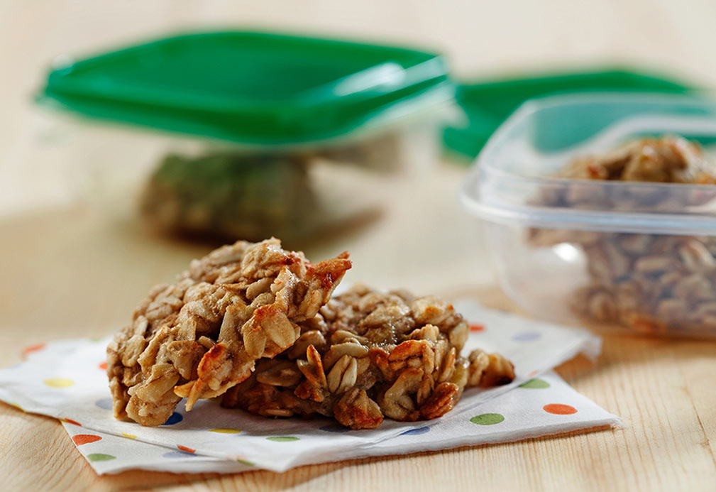 Banana Oatmeal Cookies recipe made with canola oil