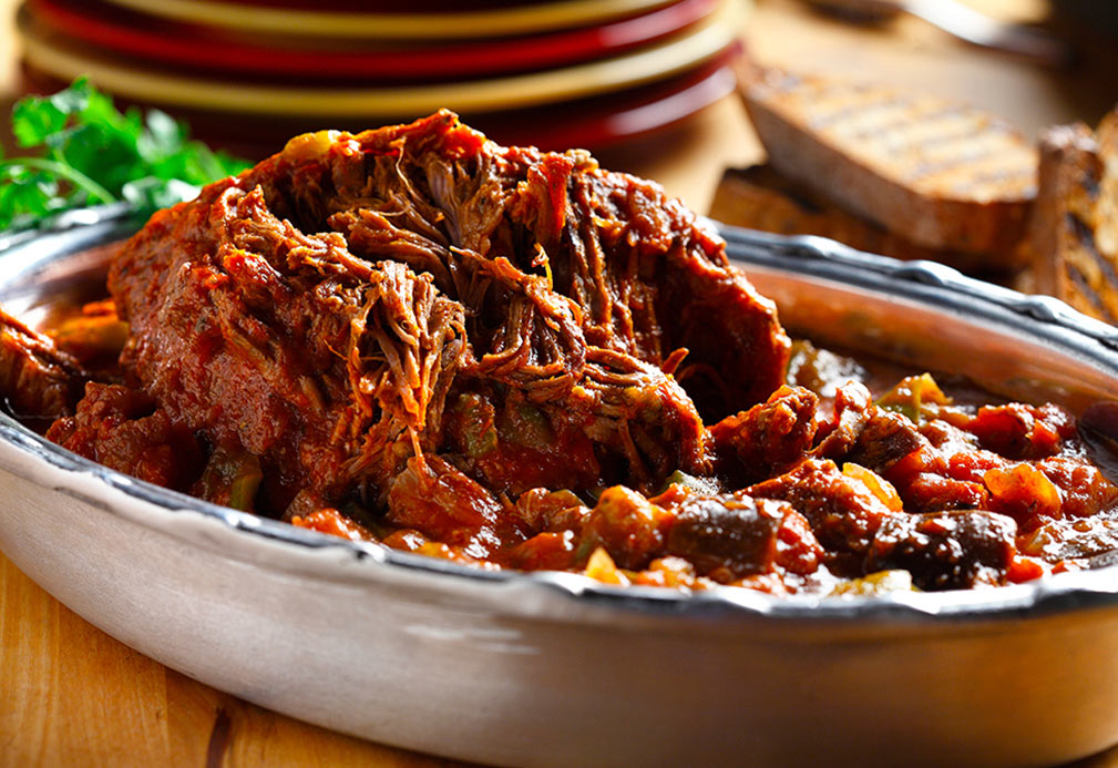 Beef Ragout with Grilled Bread recipe made with canola oil Dawn Jackson Blatner