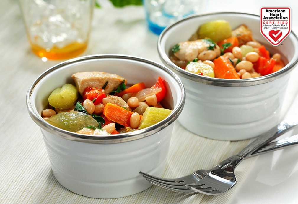 Chunky Chicken, Vegetable and Rosemary Stew recipe made with canola oil by Nancy Hughes