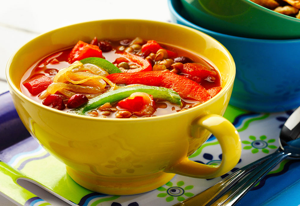 Cranberry Lentil Soup recipe made with canola oil by Nettie Cronish