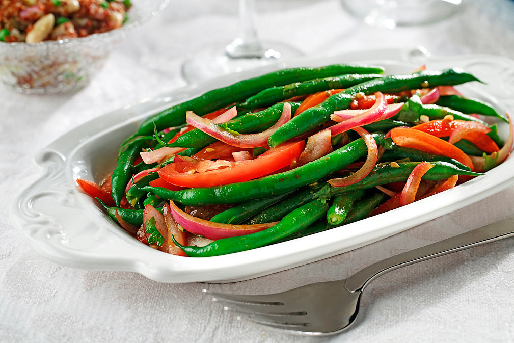 Green Bean Saltado recipe made with canola oil by Manuel Villacorta