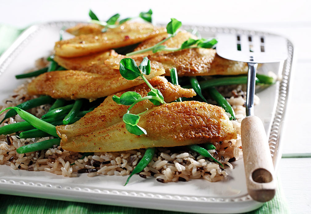 Honey Curry Sole Fillets recipe made with canola oil by Patricia Chuey