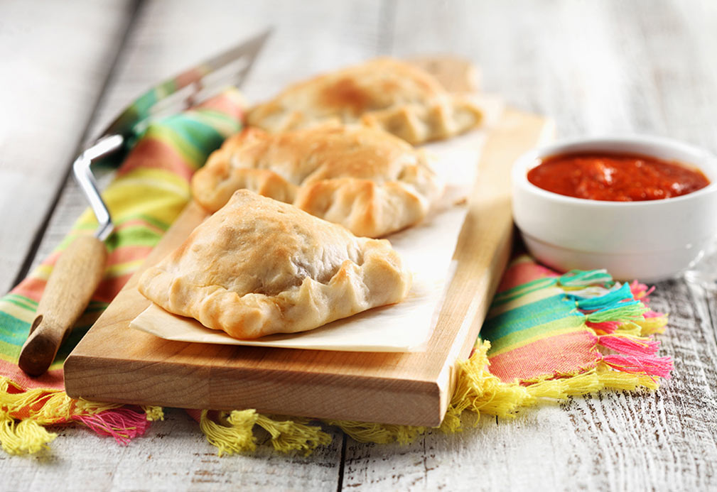 Mini Calzones recipe made with canola oil by Alison Lewis