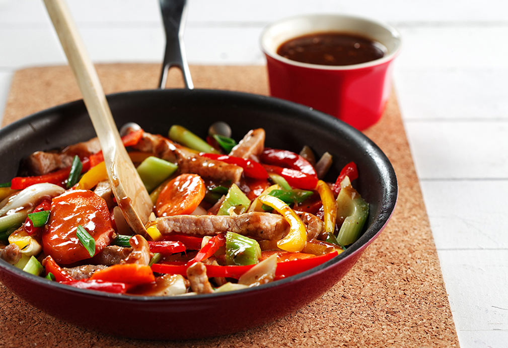 Pork Stir-Fry with Black Bean Sauce