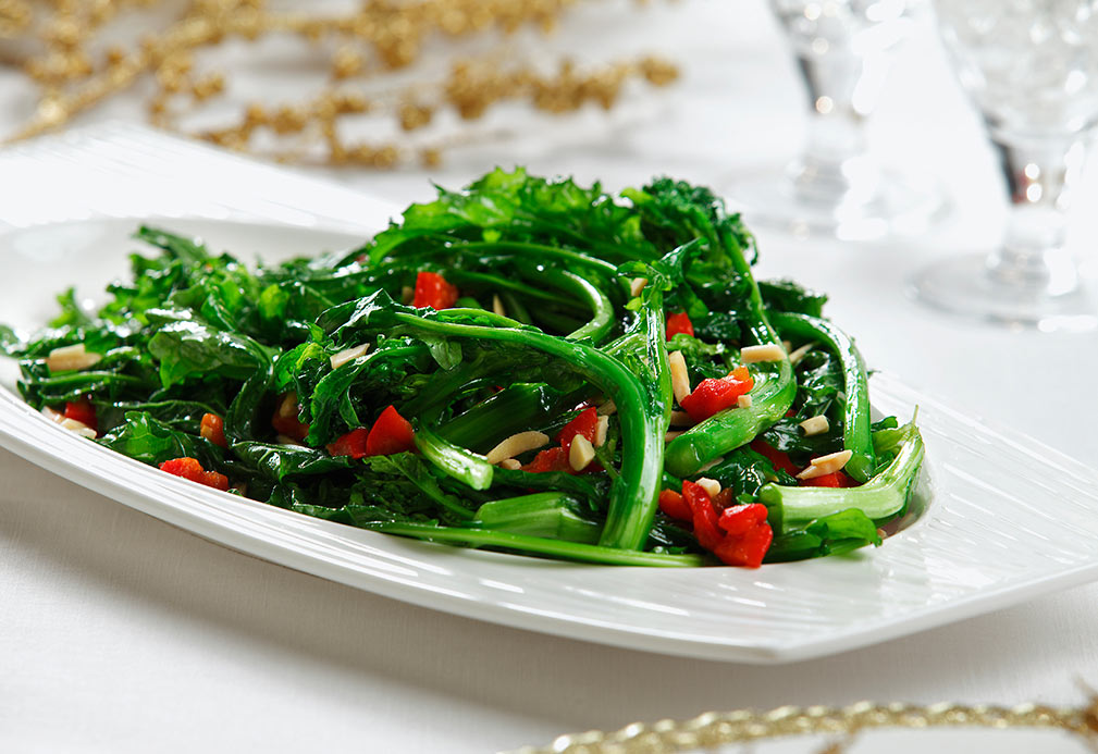 Rapini Sauté recipe made with canola oil by Cheryl Forberg