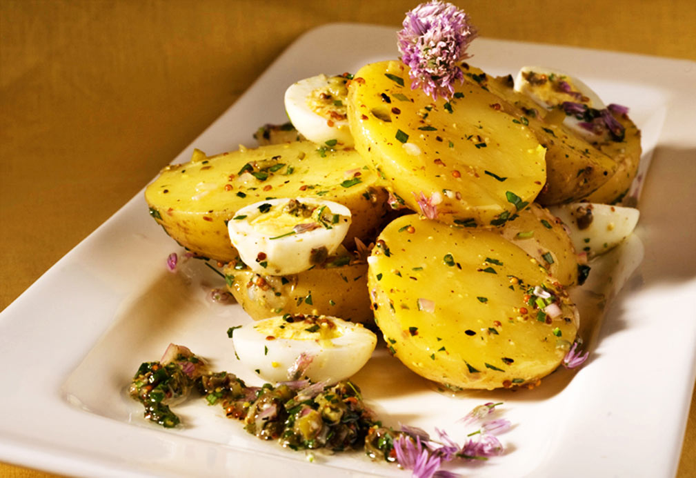 Smoked Yukon Gold Potato Salad