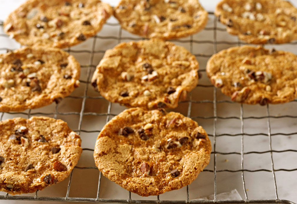 Toffee Pecan Topped Cookies