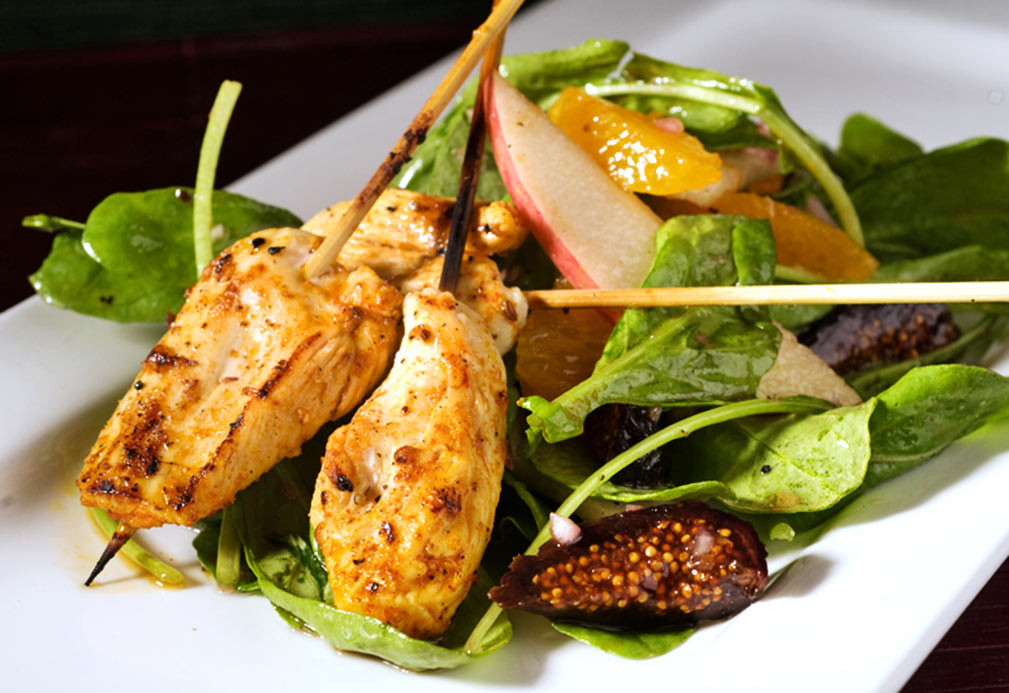 Tunisian Spiced Chicken Skewers