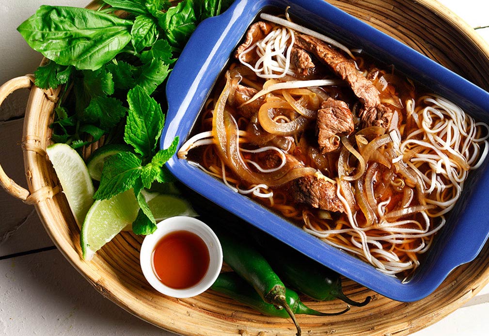 Vietnamese Pho recipe made with canola oil by Patricia Chuey