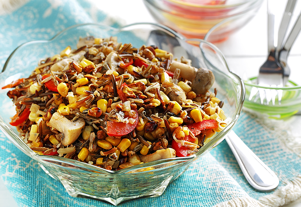 Wild Rice and Mushroom Pilaf