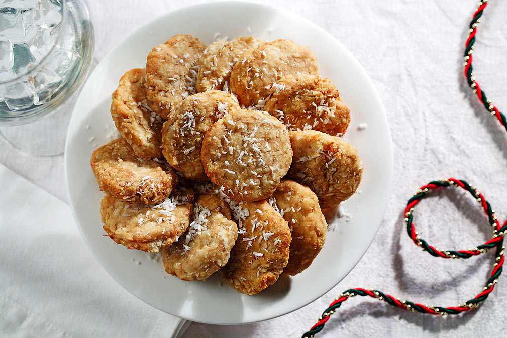 Galettes de manioc et noix de coco