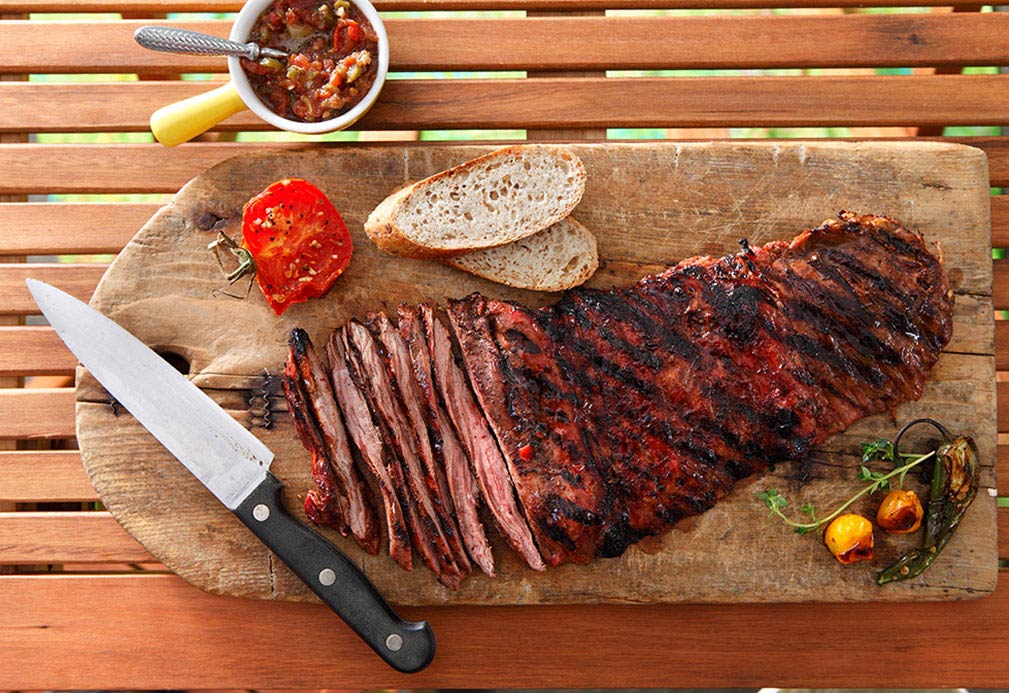 Yucatan Spiced Skirt Steak recipe made with canola oil by Nathan Fong