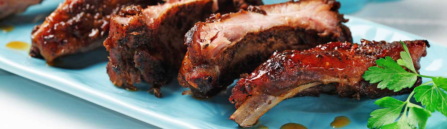 Chipotle and Honey Glazed Ribs made with canola oil