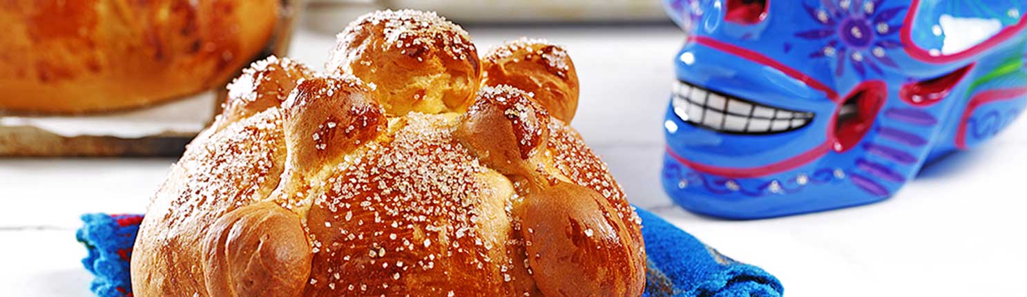 Receta de Pan de Muerto con aceite de canola