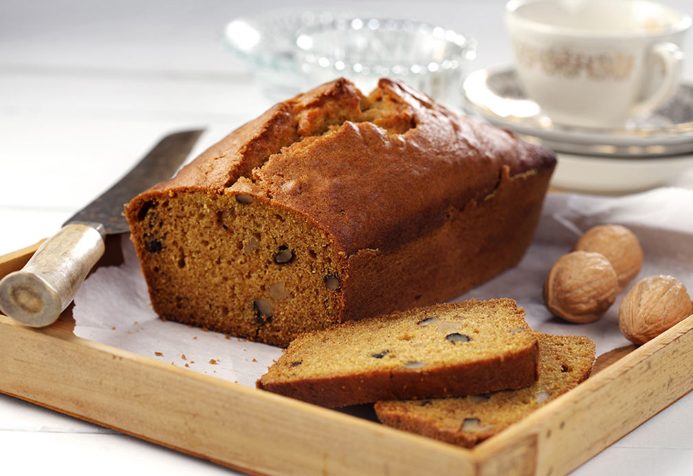 Pumpkin Loaf recipe made with canola oil 